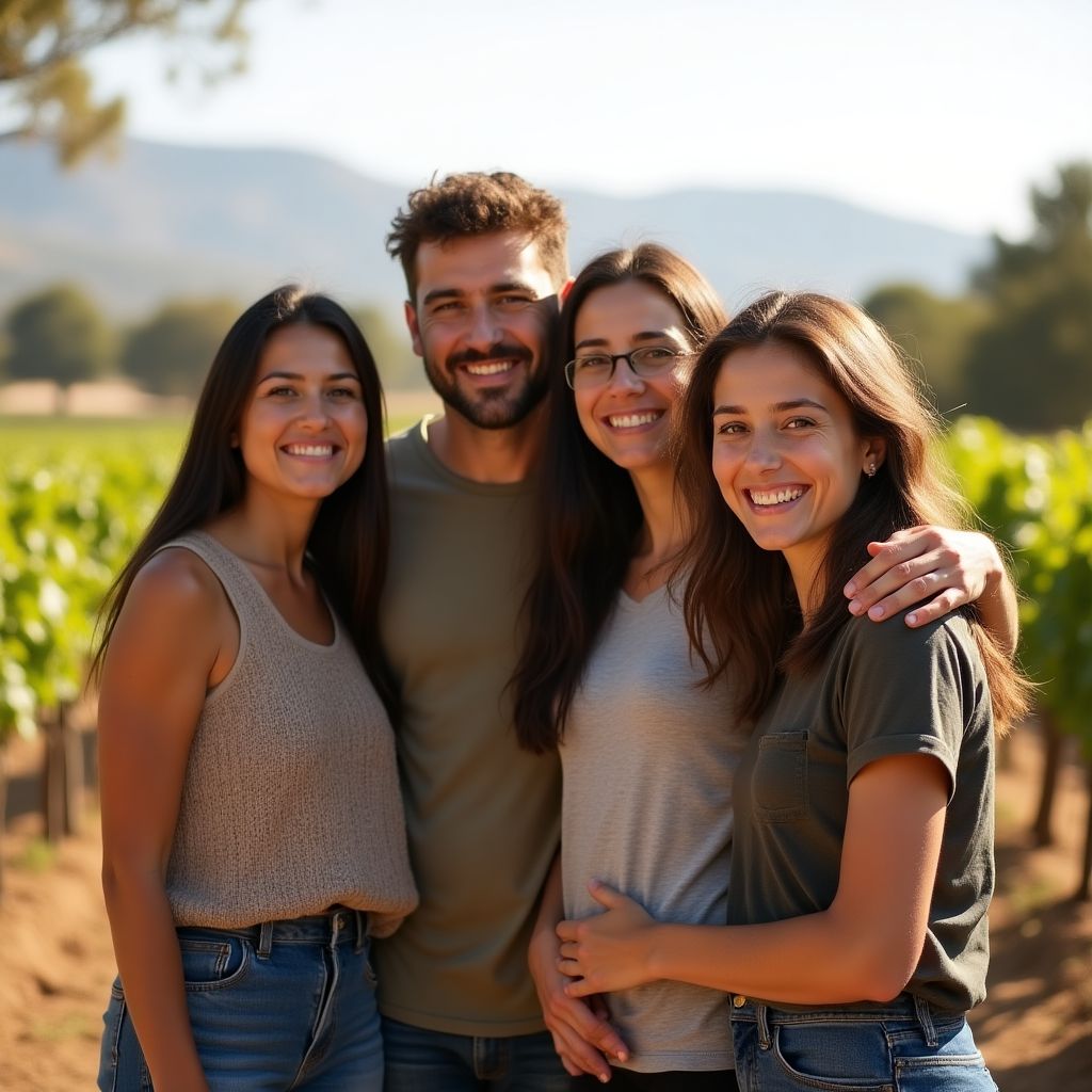 Foto de familia Rodríguez de Mendoza