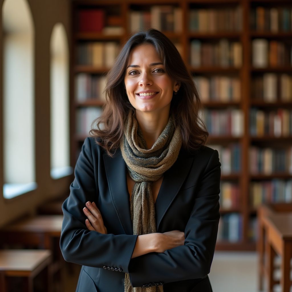Foto de la Prof. Carolina Ríos, investigadora